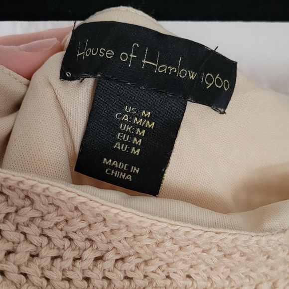 COPY - House of Harlow 1960 Bohemian skirt and top set crochet - Picture 5 of 5